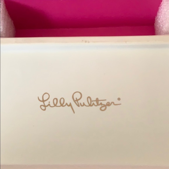 NIB Lilly Pulitzer Trinket Tray Heart and Sole - Picture 6 of 6